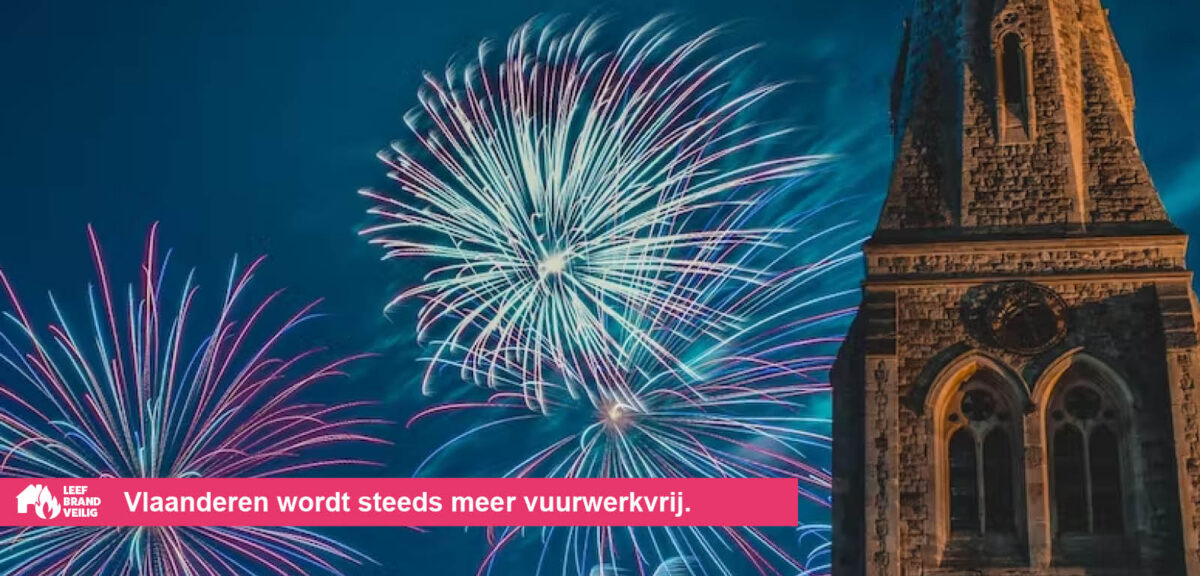Vlaanderen wordt steeds meer vuurwerkvrij.