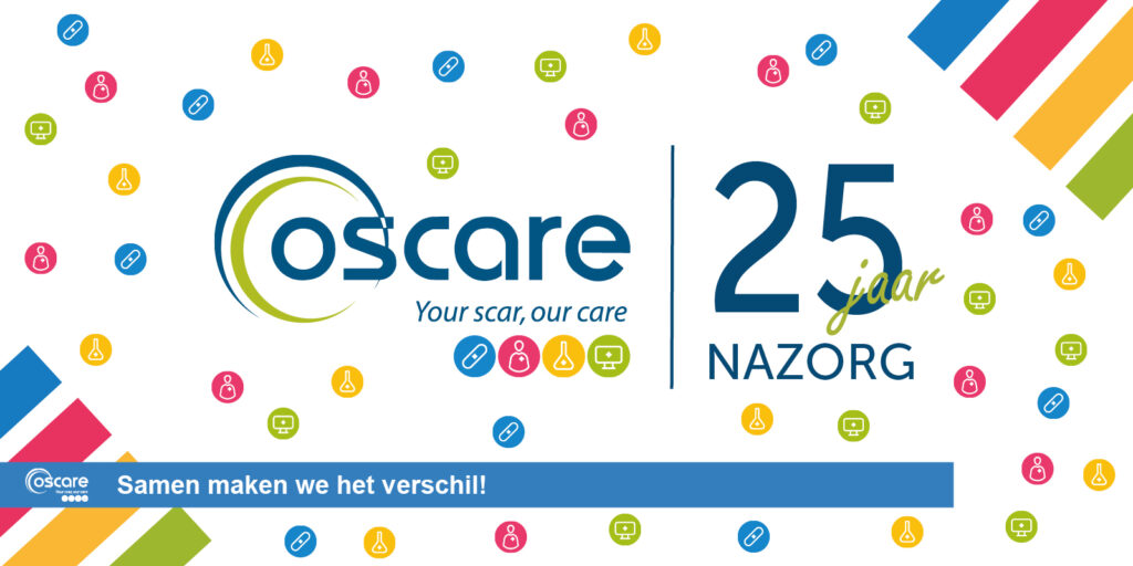 25 jaar Oscare – nazorg, preventie, opleiding en onderzoek voor mensen met brandwonden en littekens